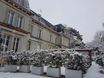 L'établissement La Demeure d'Elodie en hiver