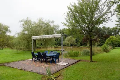 Jardin de l'établissement Gite Des Peupliers