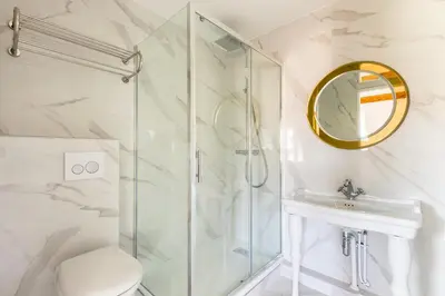 Salle de bains dans l'établissement Casa La Palma Le 48