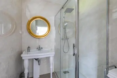 Salle de bains dans l'établissement Casa La Palma Le 48