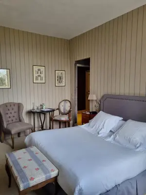 Un ou plusieurs lits dans un hébergement de l'établissement Chateau De Fere
