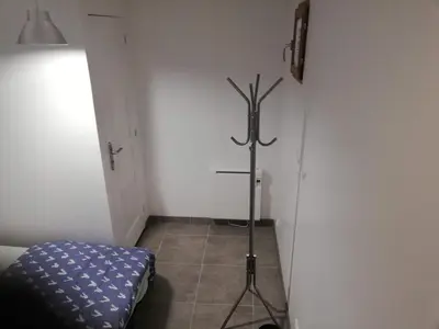 Un ou plusieurs lits dans un hébergement de l'établissement Maison Duplex & Appartement sur cour