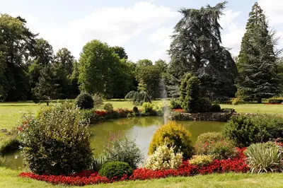 Jardin de l'établissement Château Des Bondons EI