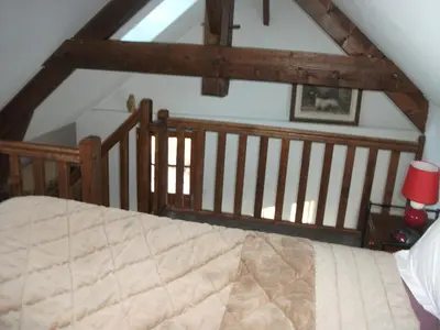 Un ou plusieurs lits dans un hébergement de l'établissement Le Moulin De Laval