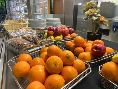 Nourriture dans l'hôtel ou à proximité