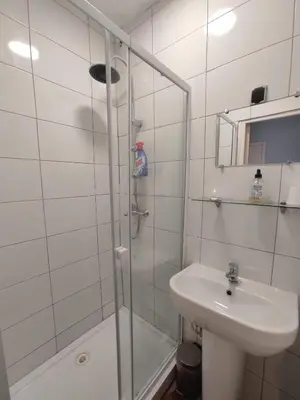 Salle de bains dans l'établissement Hotel Le Bon Moine