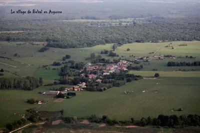 Paysage naturel près de la maison de vacances