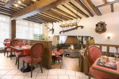 Coin salon dans l'établissement Le Saint Michel