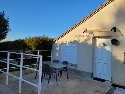 Balcon ou terrasse dans l'établissement le studio