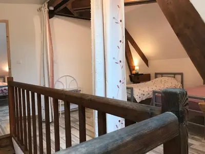 Un ou plusieurs lits dans un hébergement de l'établissement Le gîte du Canal des Ardennes