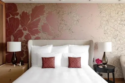 Un ou plusieurs lits dans un hébergement de l'établissement Royal Champagne Hotel & Spa