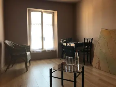 Coin salon dans l'établissement Aux Delices de l'Abbaye