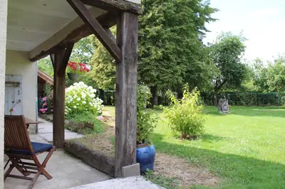Jardin de l'établissement Le Poule House
