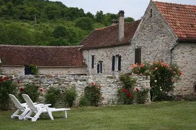 Jardin de l'établissement Chez Fred et Cécile