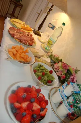 Nourriture dans le B&B/chambre d'hôtes ou à proximité
