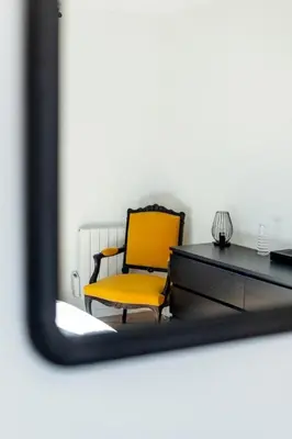 Coin salon dans l'établissement Villa des Arts