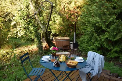 Jardin de l'établissement La Maison de l'Omignon
