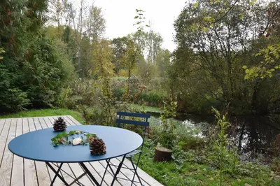 Jardin de l'établissement La Maison de l'Omignon