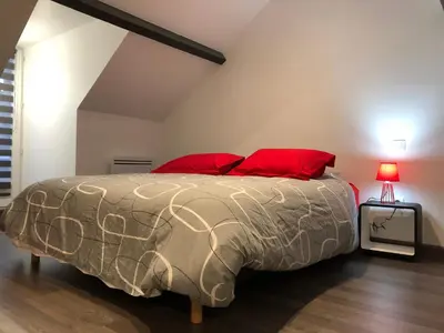 Un ou plusieurs lits dans un hébergement de l'établissement Villa Napoléon