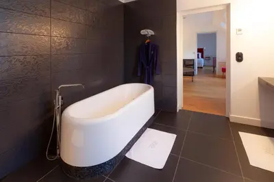 Salle de bains dans l'établissement le clos des belvals