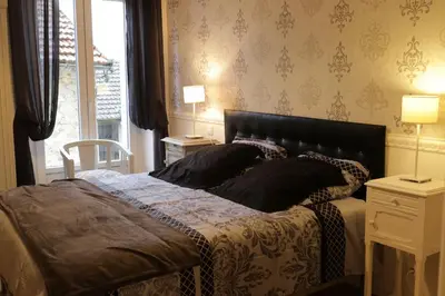 Un ou plusieurs lits dans un hébergement de l'établissement Domaine La Garence