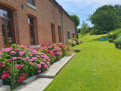 Jardin de l'établissement Les Mout'Anes
