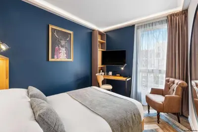 Télévision ou salle de divertissement dans l'établissement Aiden by Best Western T'aim Hotel & SPA