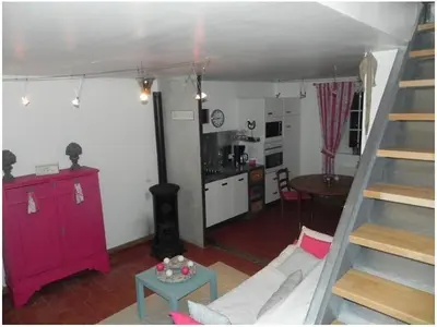 Cuisine ou kitchenette dans l'établissement Les Chambres de Ribeaufontaine