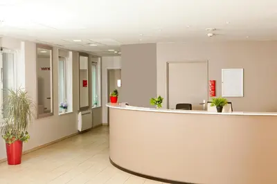 Hall ou réception de l'établissement Residhome Reims Centre