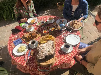 Nourriture dans le B&B/chambre d'hôtes ou à proximité
