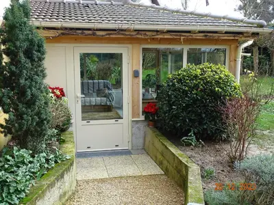 Jardin de l'établissement Gîte du Grand Cèdre