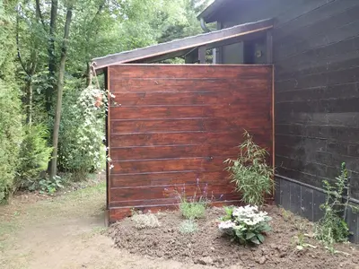 Jardin de l'établissement Chalet à fleur de rêve