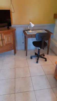 Télévision ou salle de divertissement dans l'établissement Le Bois du Gart