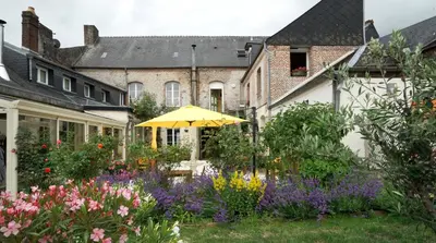 Jardin de l'établissement Au Chapitre