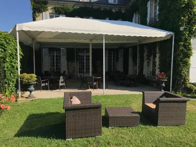 Jardin de l'établissement Château de Sancy