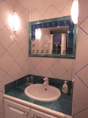 Salle de bains dans l'établissement LA CHINOISERIE
