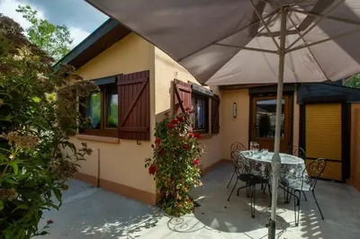 Terrasse ou espace extérieur de l'établissement GÎTE Le Moulineau