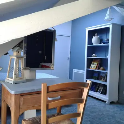 Bibliothèque dans le B&B/chambre d'hôtes