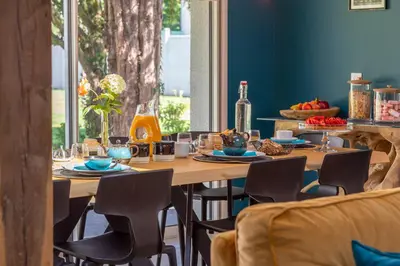 Nourriture dans le B&B/chambre d'hôtes ou à proximité