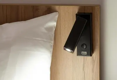 Un ou plusieurs lits dans un hébergement de l'établissement B&B HOTEL Reims Tinqueux