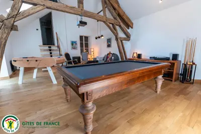 Billard dans l'établissement LA GOUTTE D'OR