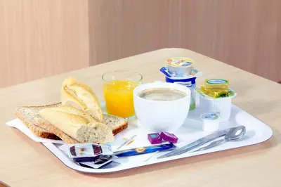 Nourriture dans l'hôtel ou à proximité