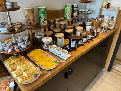 Nourriture dans la maison de vacances ou à proximité