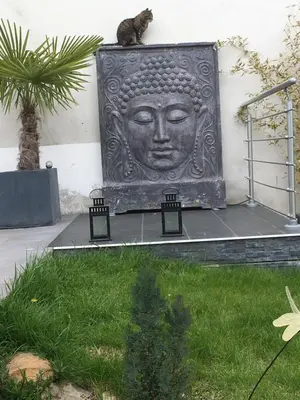 Jardin de l'établissement La Petite Maison de Jane