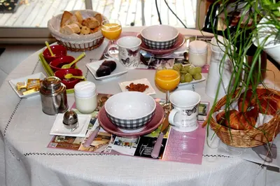 Nourriture dans le B&B/chambre d'hôtes ou à proximité