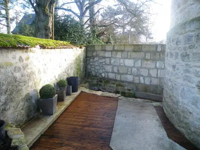 Jardin de l'établissement Gîte Lorengrain