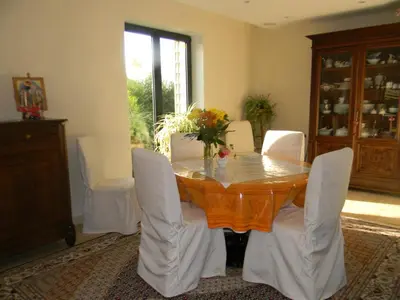 Coin salon dans l'établissement Maison Magdala