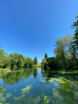 Paysage naturel près de la maison de vacances