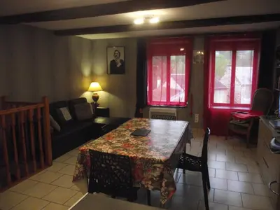 Coin salon dans l'établissement Maison chez Coco