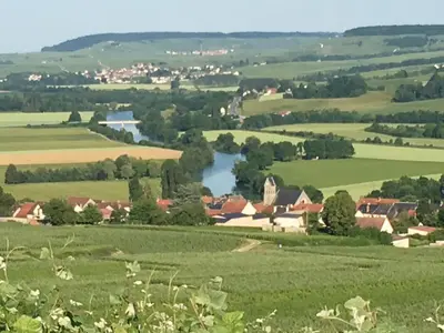 Paysage naturel près de la villa
